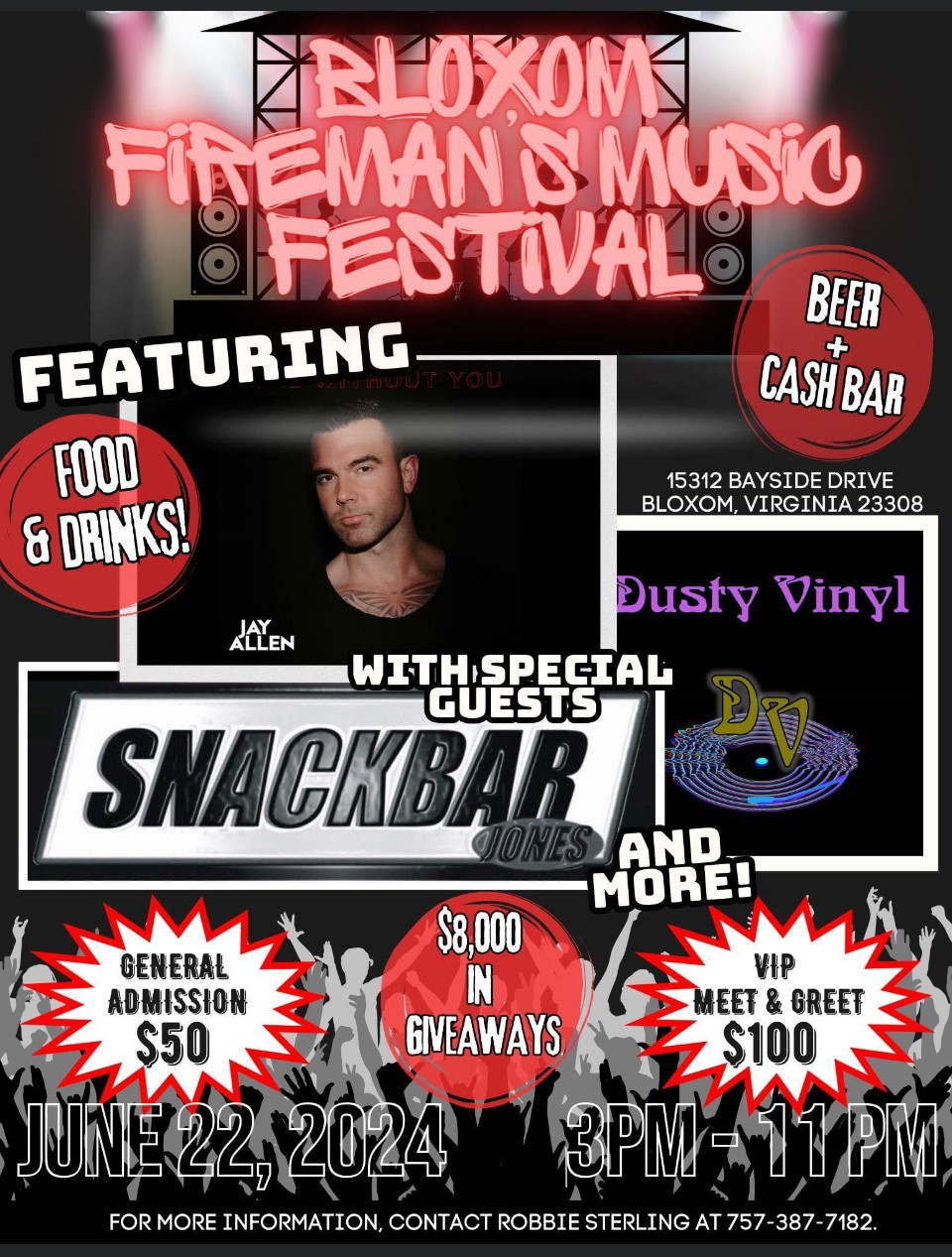 Bloxom Fireman's Music Festival Bay Country 97.9 Today's Country