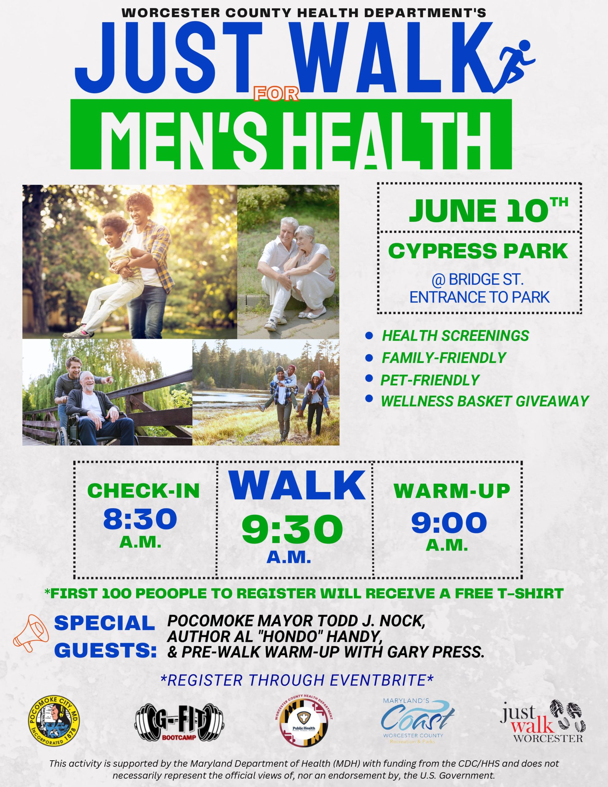 Just Walk for Men’s Health Bay Country 97.9 Today's Best Music