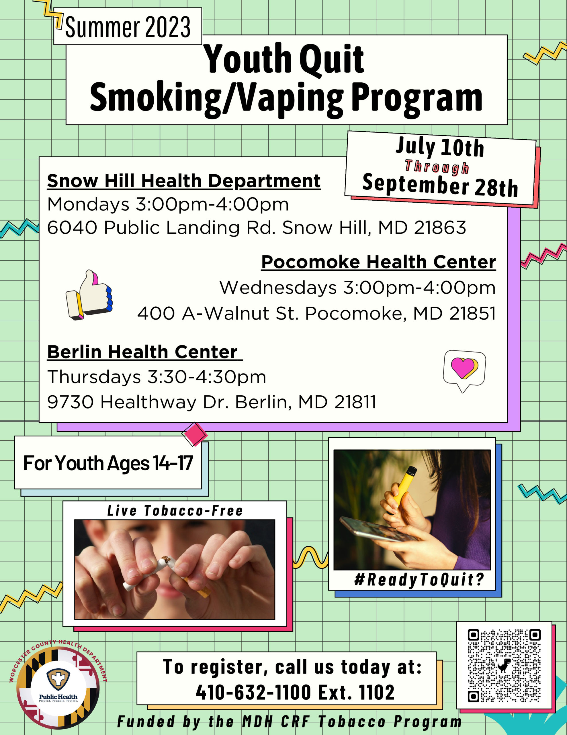 Youth Quit Smoking Program -Worcester Health | Bay Country 97.9 | Today ...