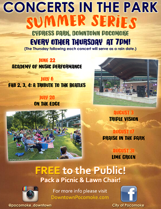 Concerts in the Park Summer Series – Bay Country 97.9 | Today's Country ...